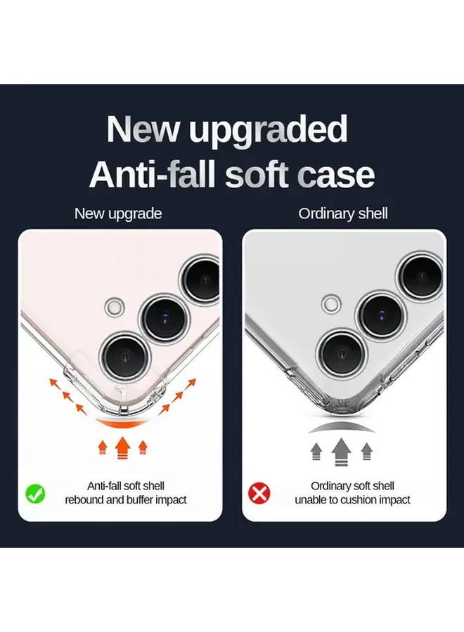Transparent Shockproof Case For Samsung Galaxy S24 FE Anti Yellow Soft Back Clear - Image 5